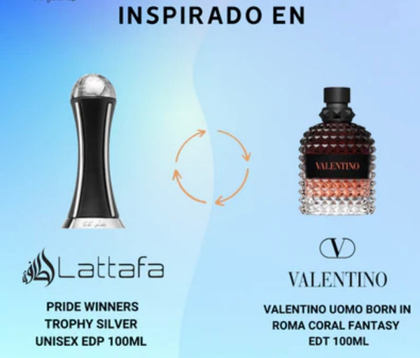 Winners Trophy Silver Lattafa Perfumes for women and men