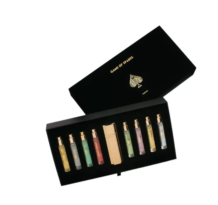 GAME OF SPADES 9 PCS COFFRET SET