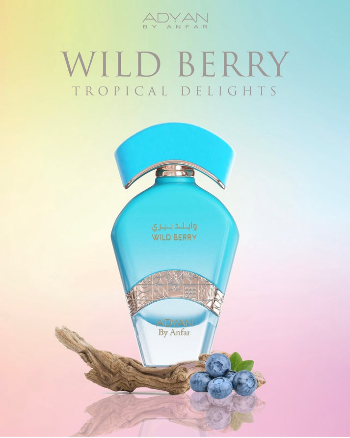 WILD BERRY EAU PARFUM By Adyan 3.4oz