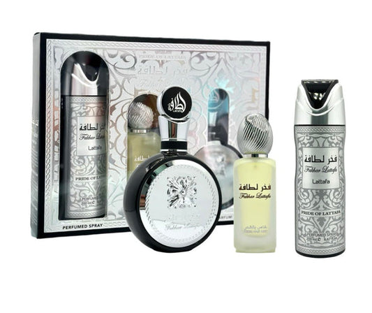Gift Set Fakhar Men by Lattafa 3.4oz