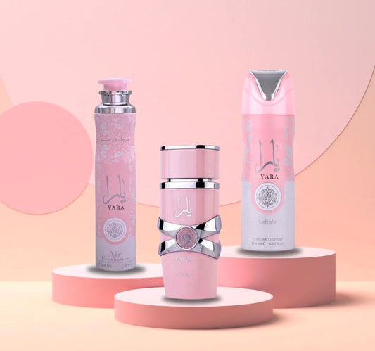 SET YARA EDP DE LATTAFA X3