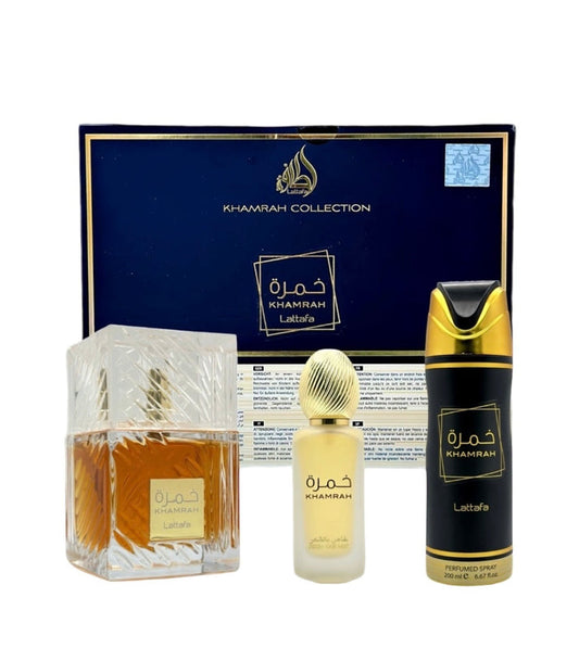 Lattafa's Limited Edition Khamrah Gift Set Collection