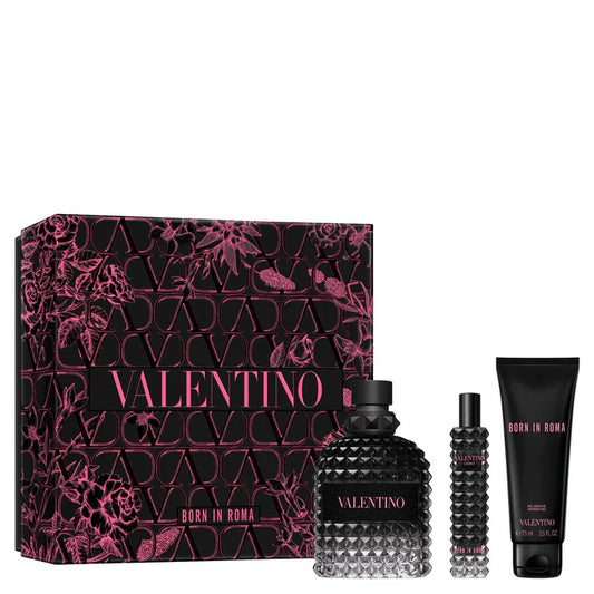 VALENTINO BORN IN ROMA EAU DE TOILETTE TRIO SET