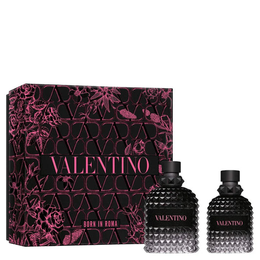 VALENTINO BORN IN ROMA UOMO EAU DE TOILETTE TWO PIECE GIFT